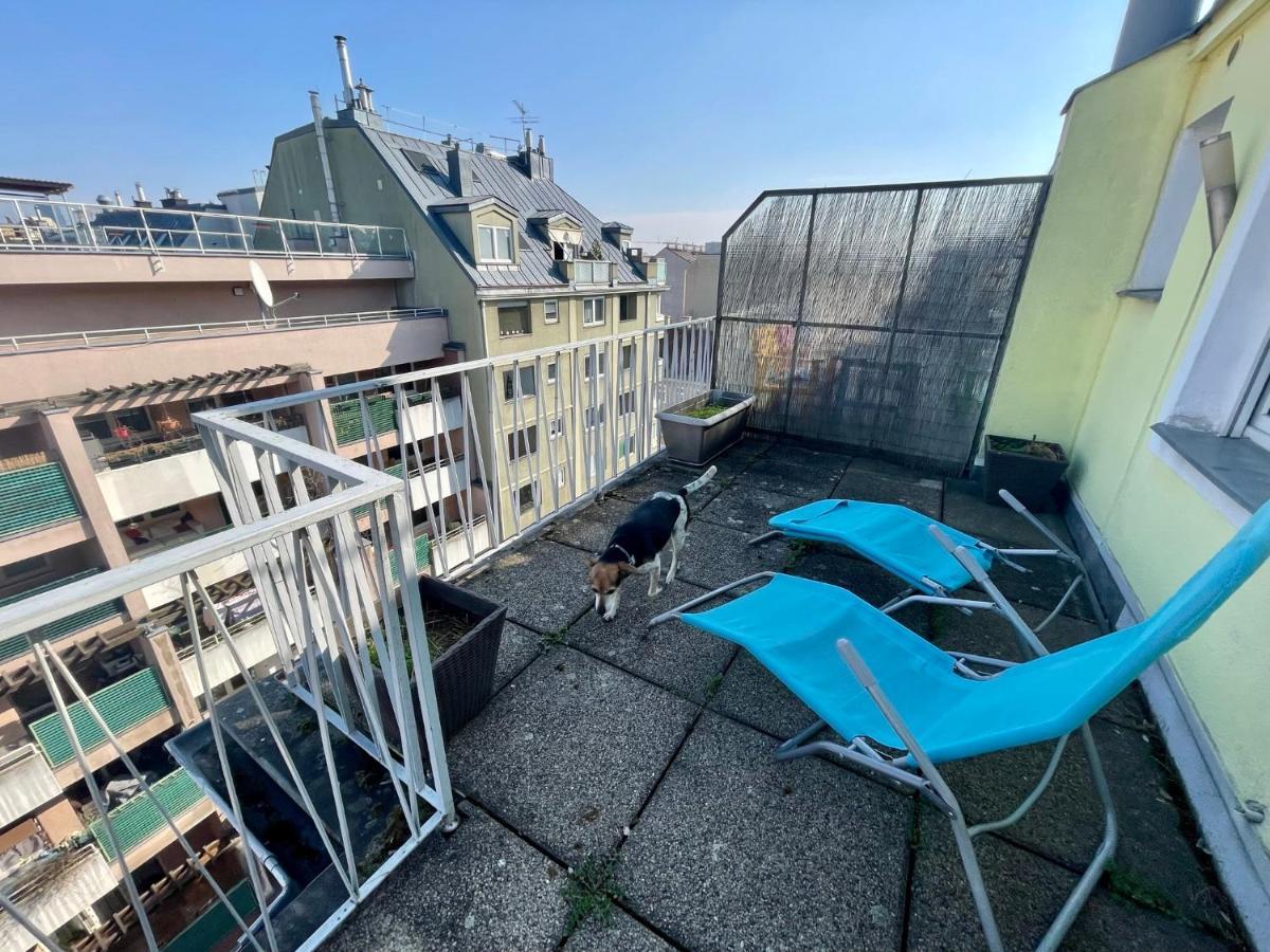 Apartament Cosy Flat With Huge Terrasse! Long Or Shortterm Wiedeń Zewnętrze zdjęcie